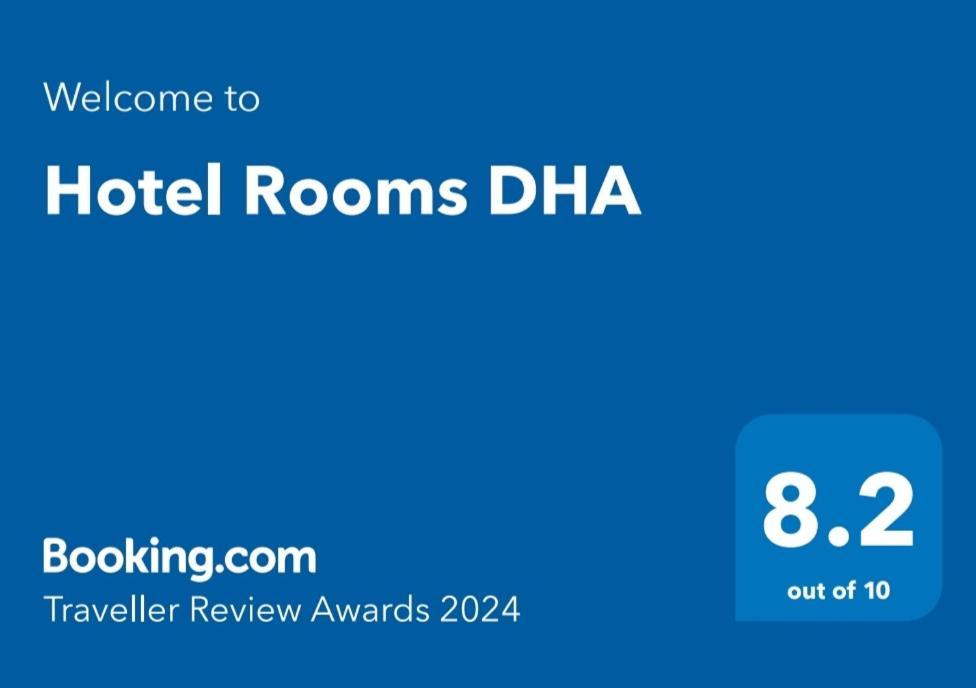 Hotel Rooms Dha Karatschi Exterior foto